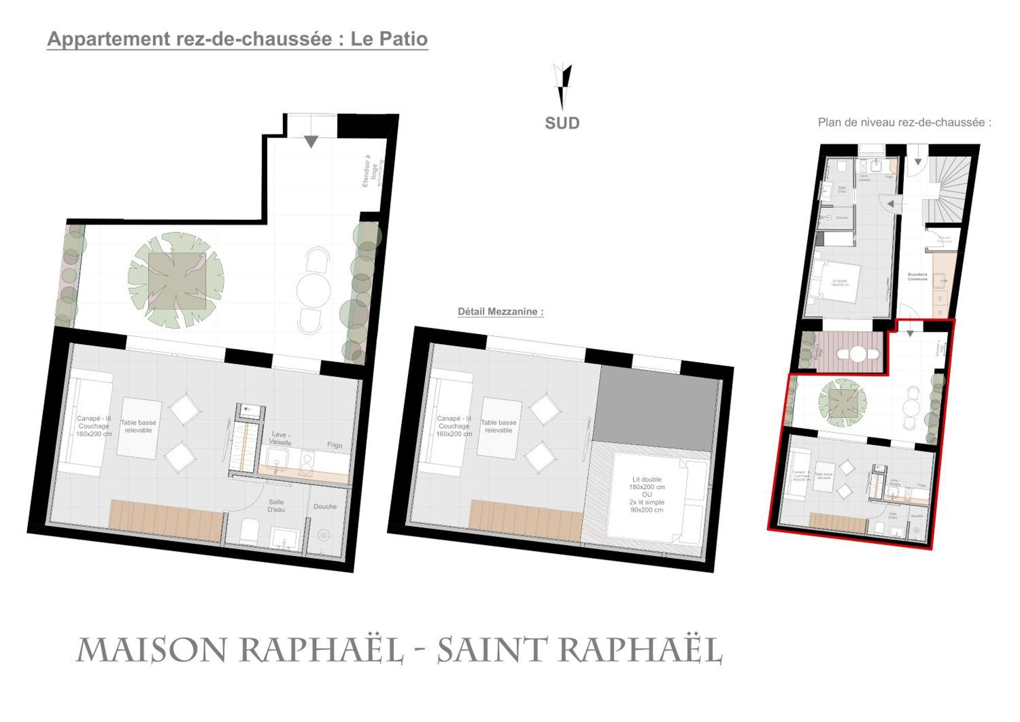 Studios Raffines Avec Terrasses - Plages, Ville Et Gare A Pied - Maison Raphael Saint-Raphael  Room photo